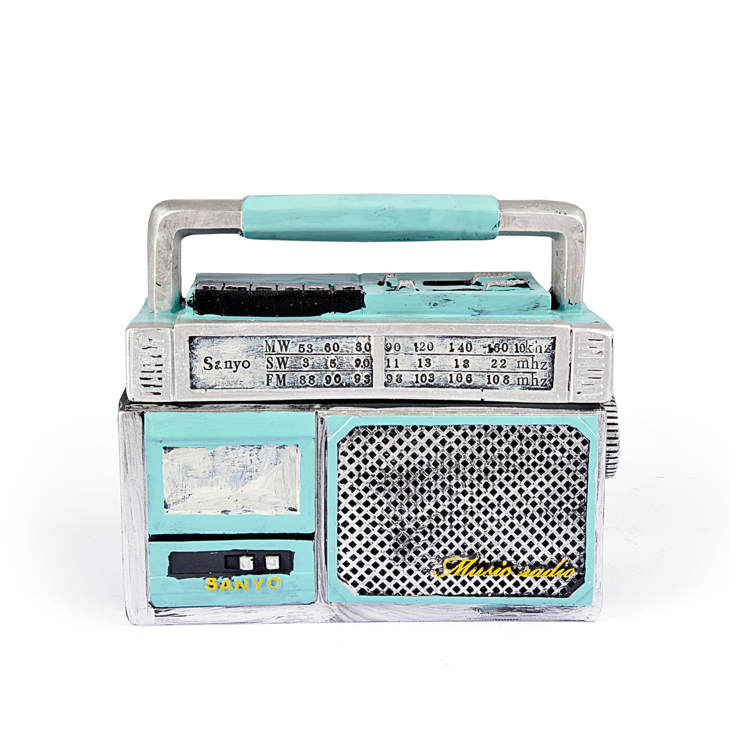 Old Vintage Tape Recorder Ash Tray (Blue)