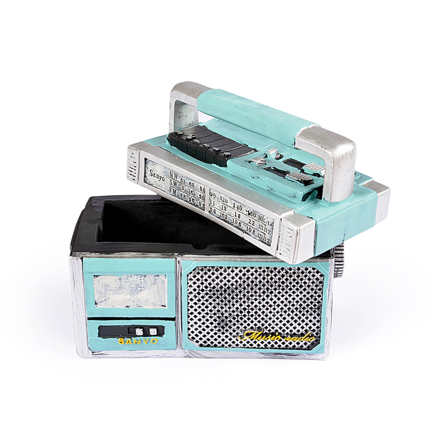 Old Vintage Tape Recorder Ash Tray (Blue)