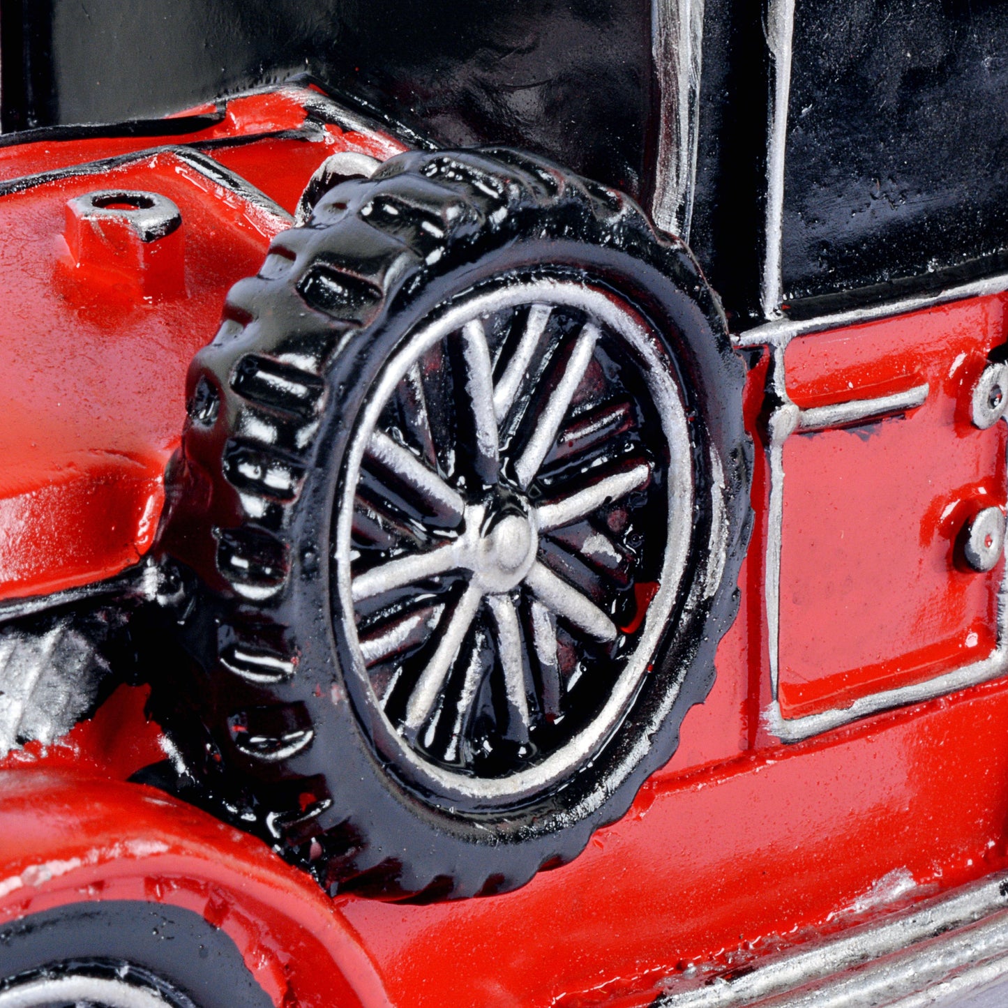 Royal Jeep Secret Money Box (Red)