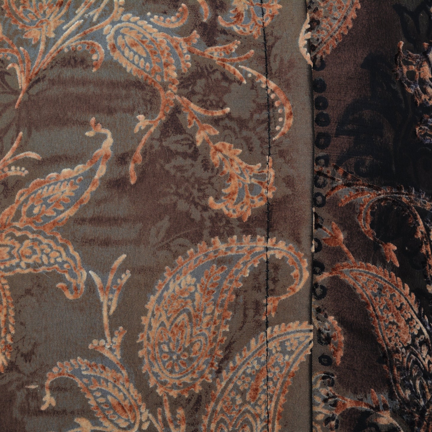 Floral Silk Cushion Cover