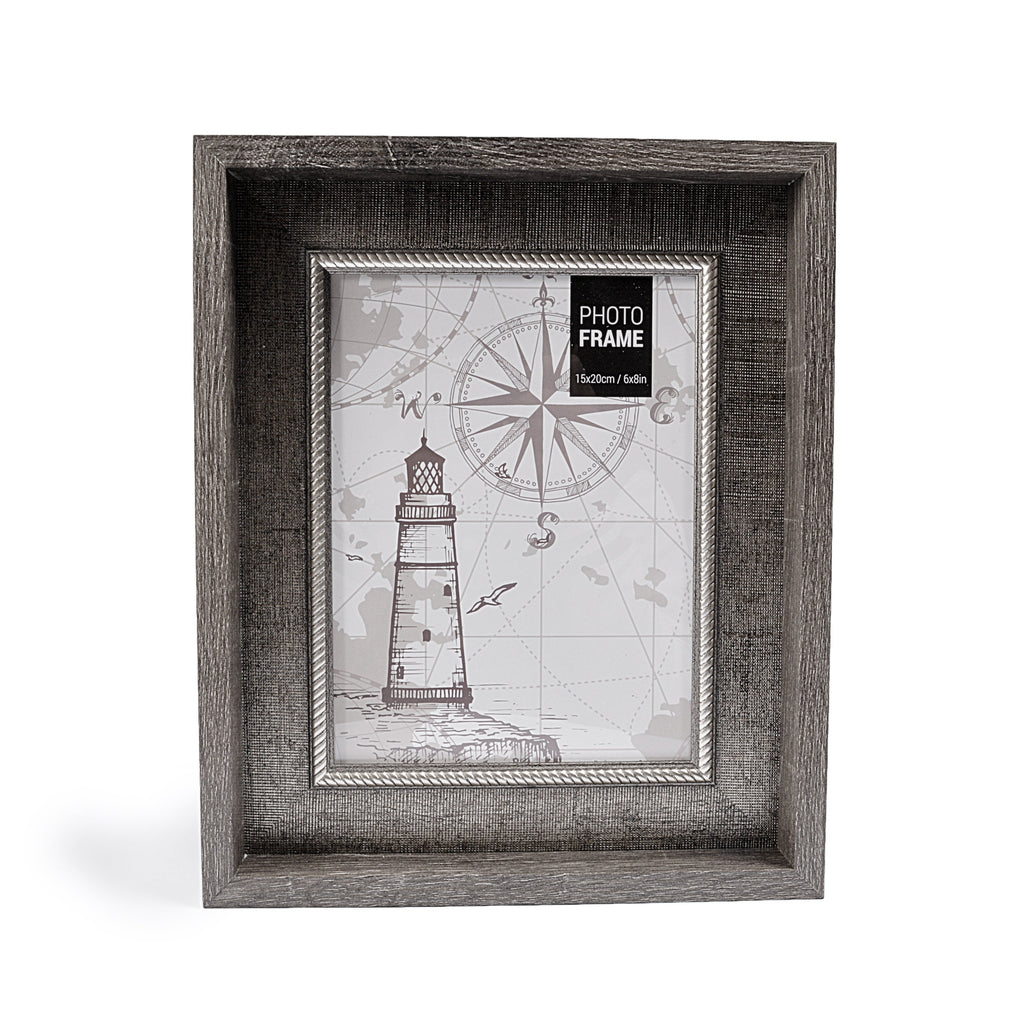 Natural Wooden Style Doted Texture Photo Frame