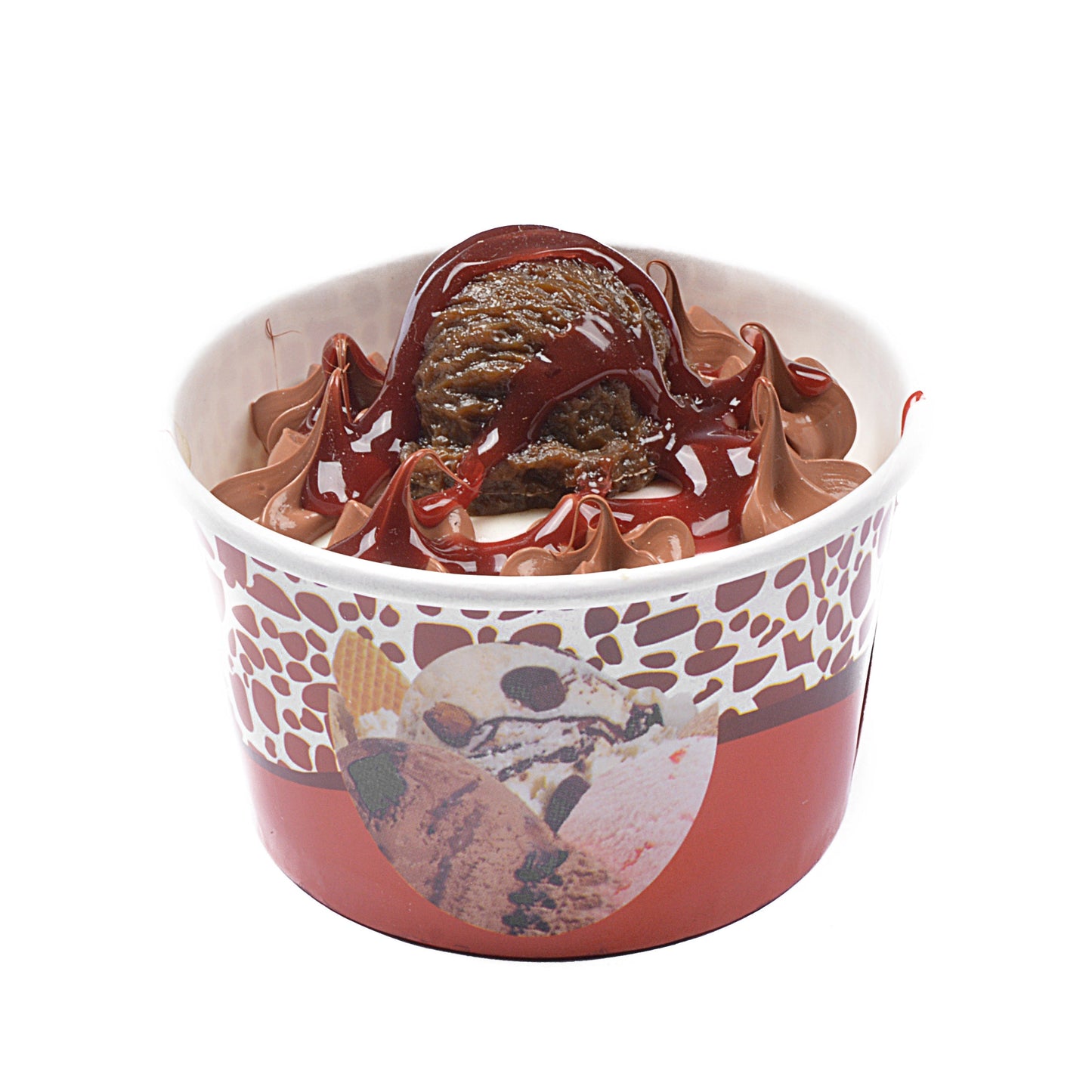 Decorative Ice cream Cup Design Fridge Magnet