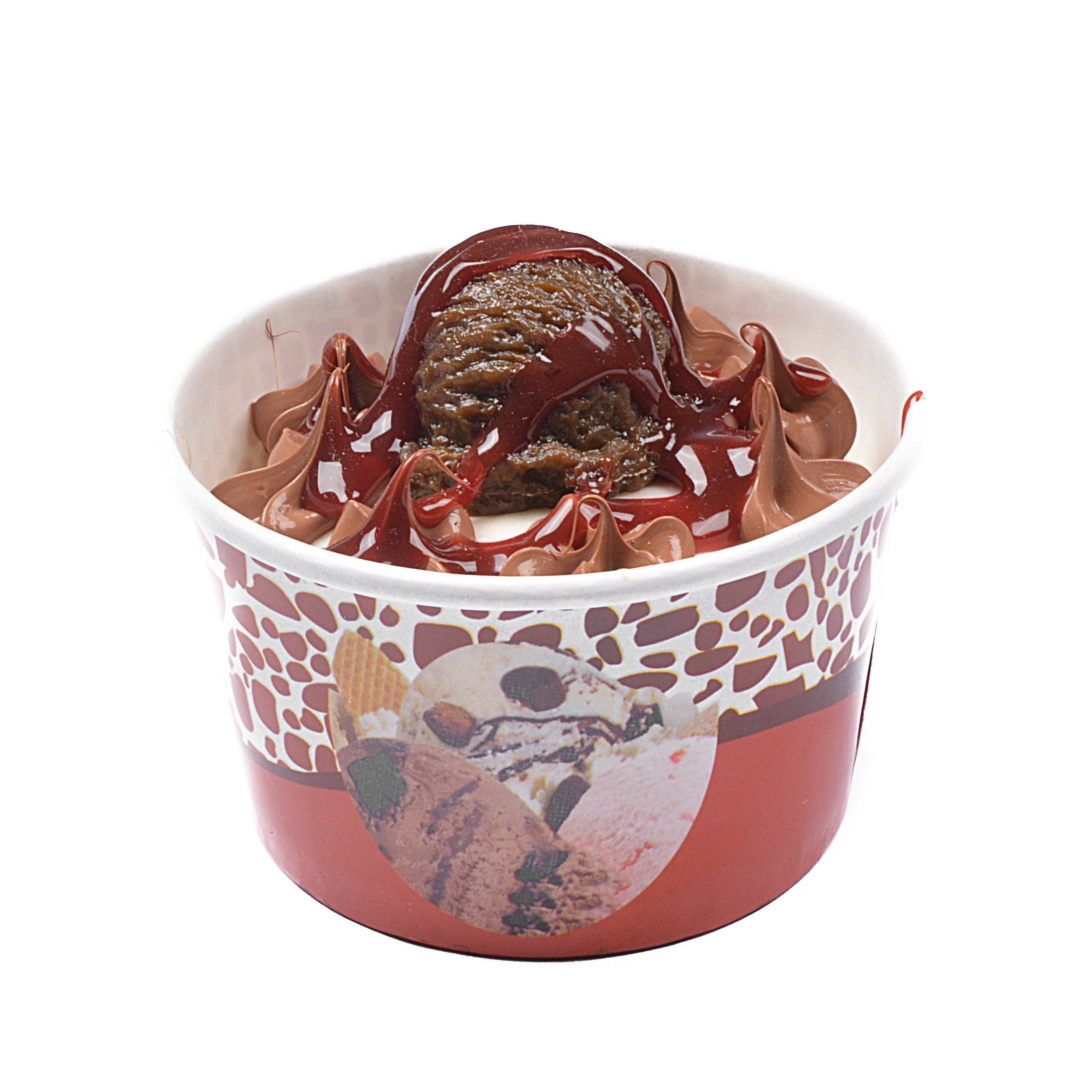 Decorative Ice cream Cup Design Fridge Magnet