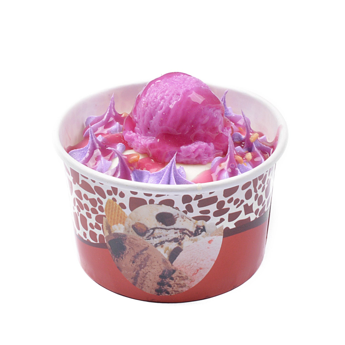 Decorative Ice cream Cup Design Fridge Magnet