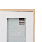 White Design Wooden Wall Hanging Photo Frame