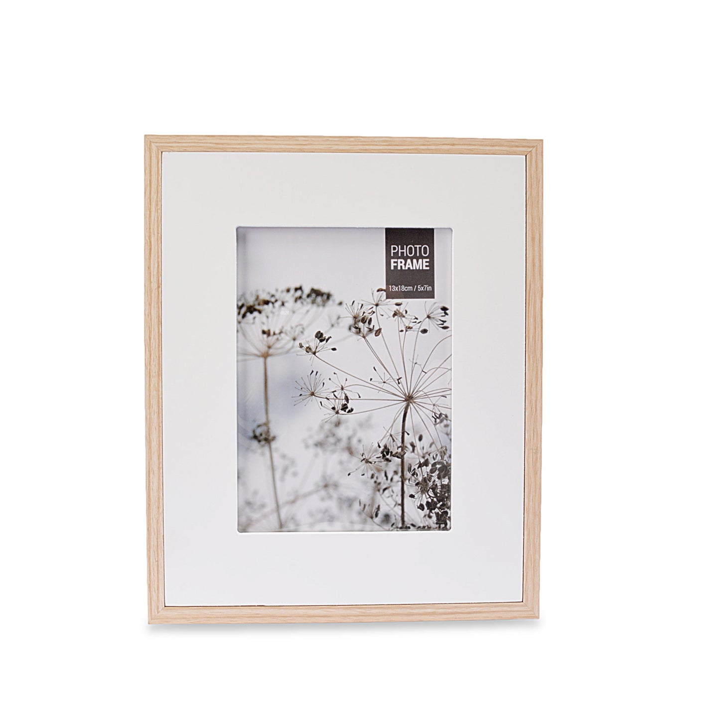 White Design Wooden Wall Hanging Photo Frame