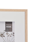 White Design Wooden Wall Hanging Photo Frame