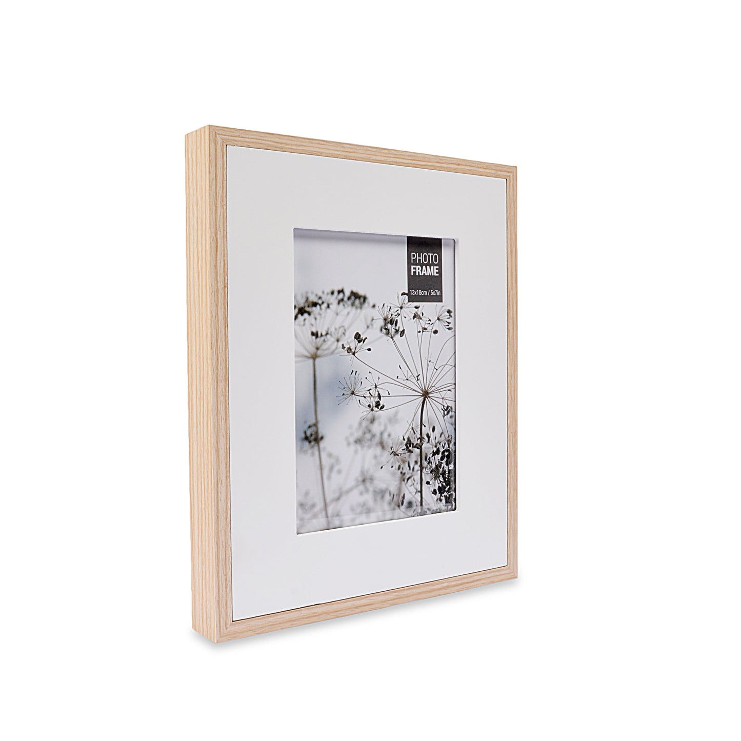 White Design Wooden Wall Hanging Photo Frame
