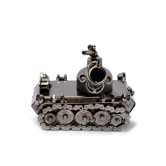 Decorative Metal Fighter Tank