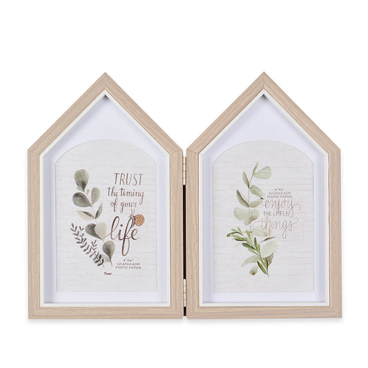 Italian Door Design Wooden Finish Photo Frame