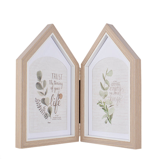 Italian Door Design Wooden Finish Photo Frame