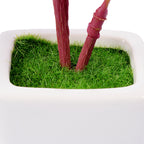 Small Ceramic Decorative Planter (set of 2)