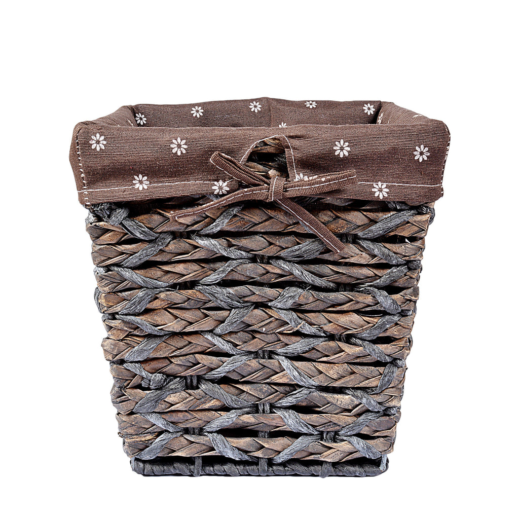 Braided Basket Fabric Lining with Tissue box