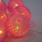 Hanging Colored Ball Lights