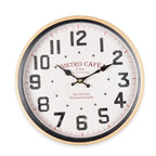 Bistro Cafe Paris Wall Clock