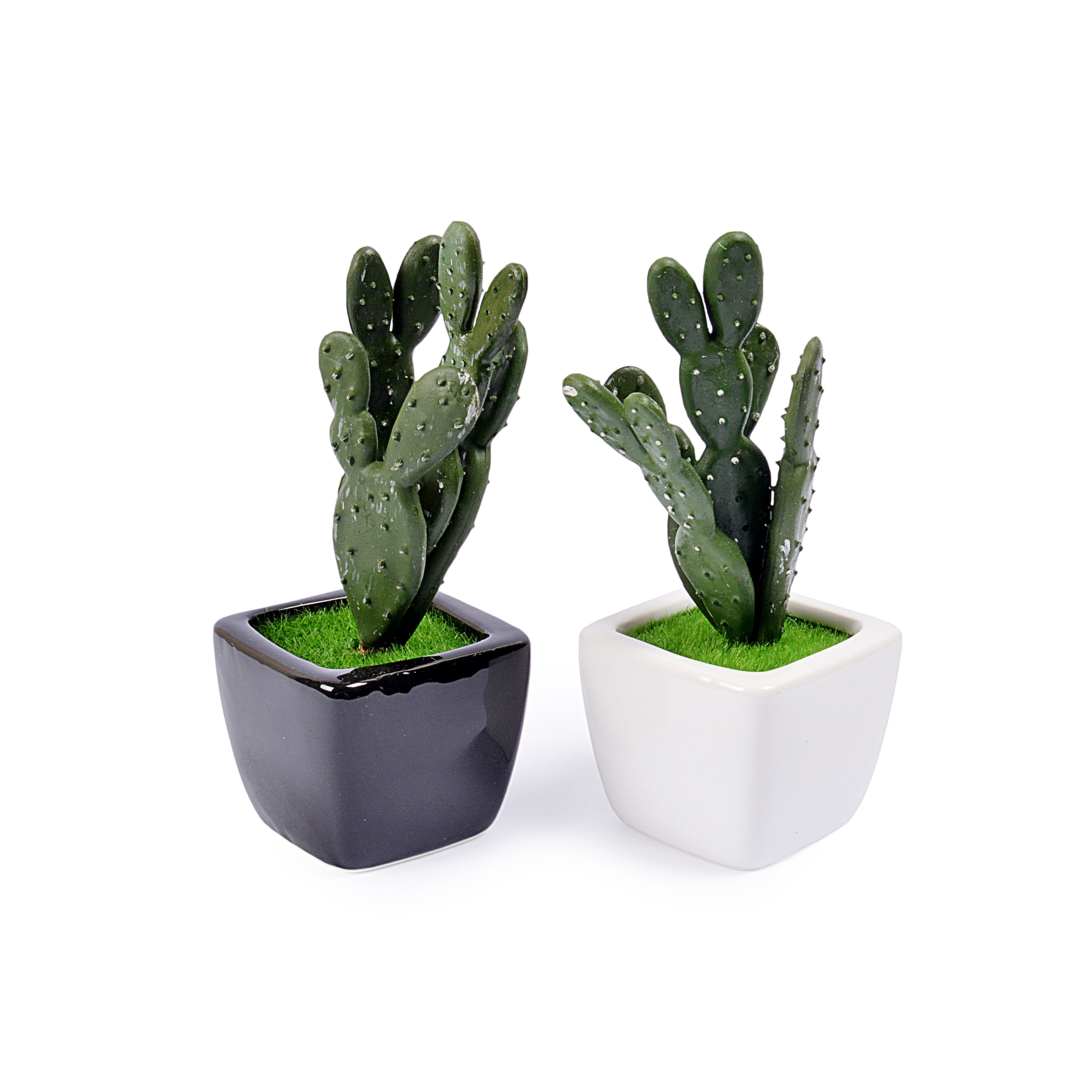 Small Ceramic Decorative Planter (set of 2)