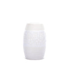Floral Design Bathroom Set (White)