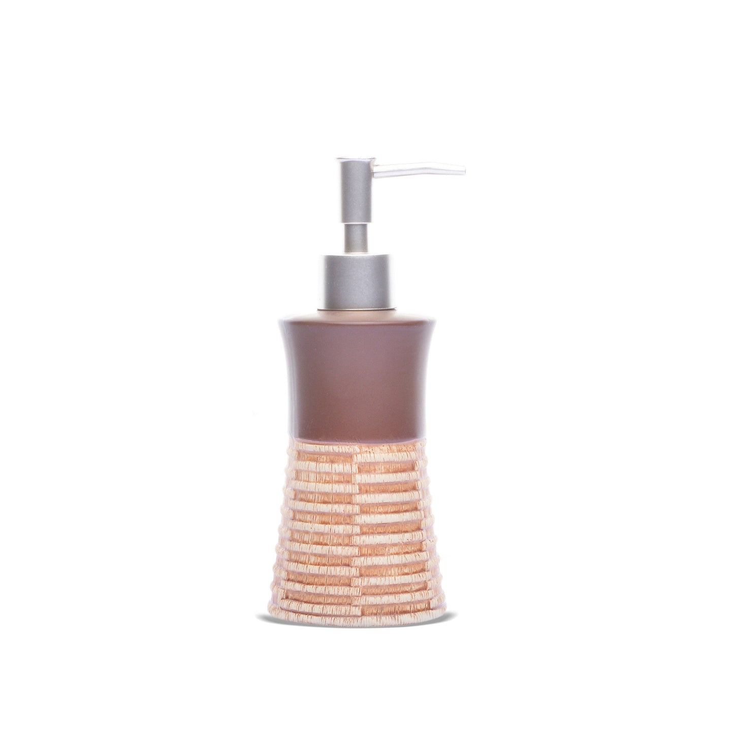 Strap Design Bathroom Set (Brown)