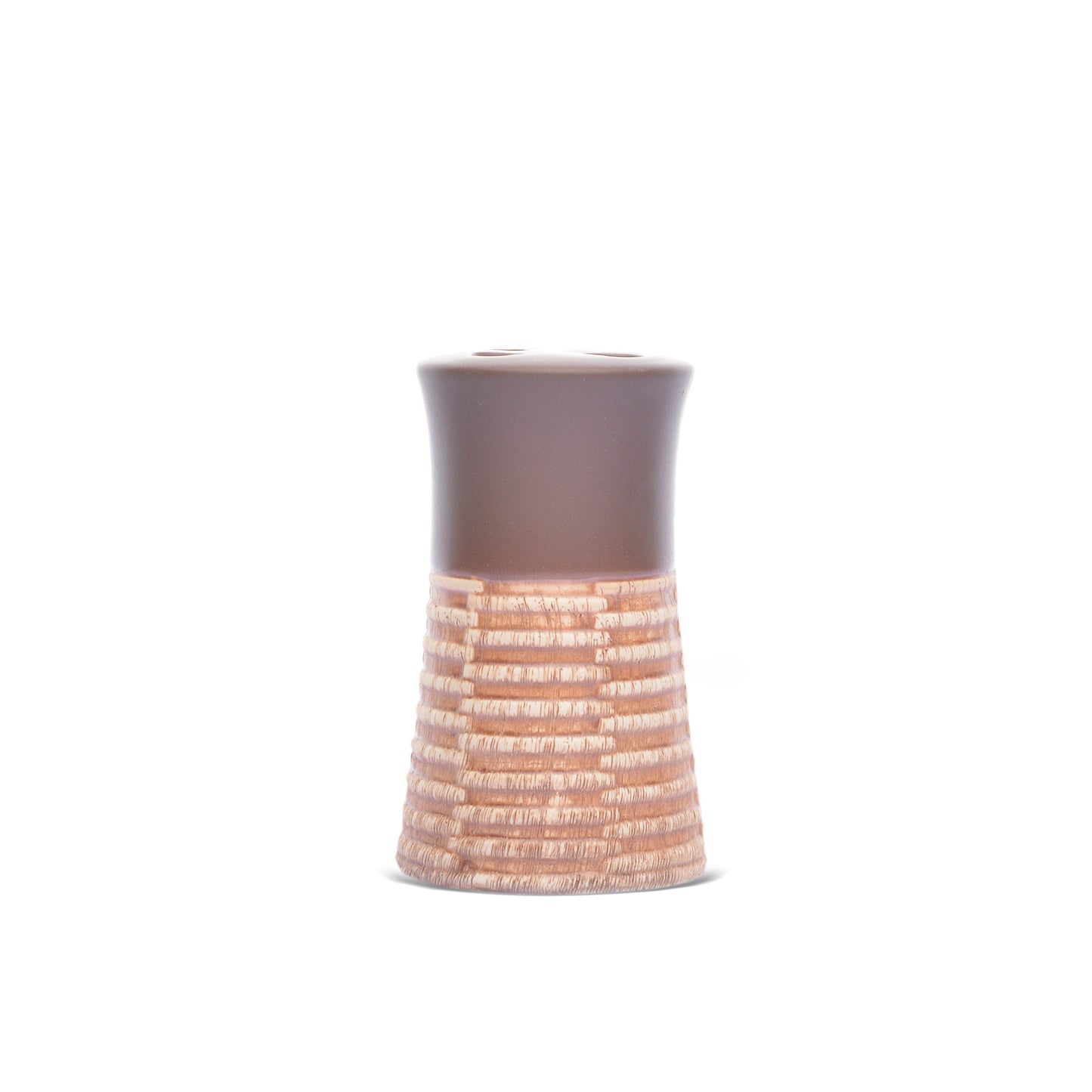 Strap Design Bathroom Set (Brown)