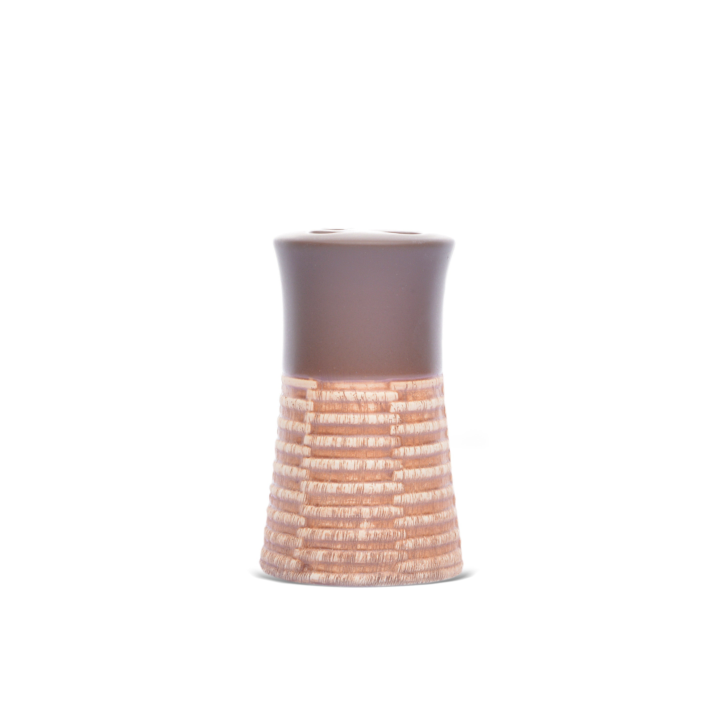 Strap Design Bathroom Set (Brown)