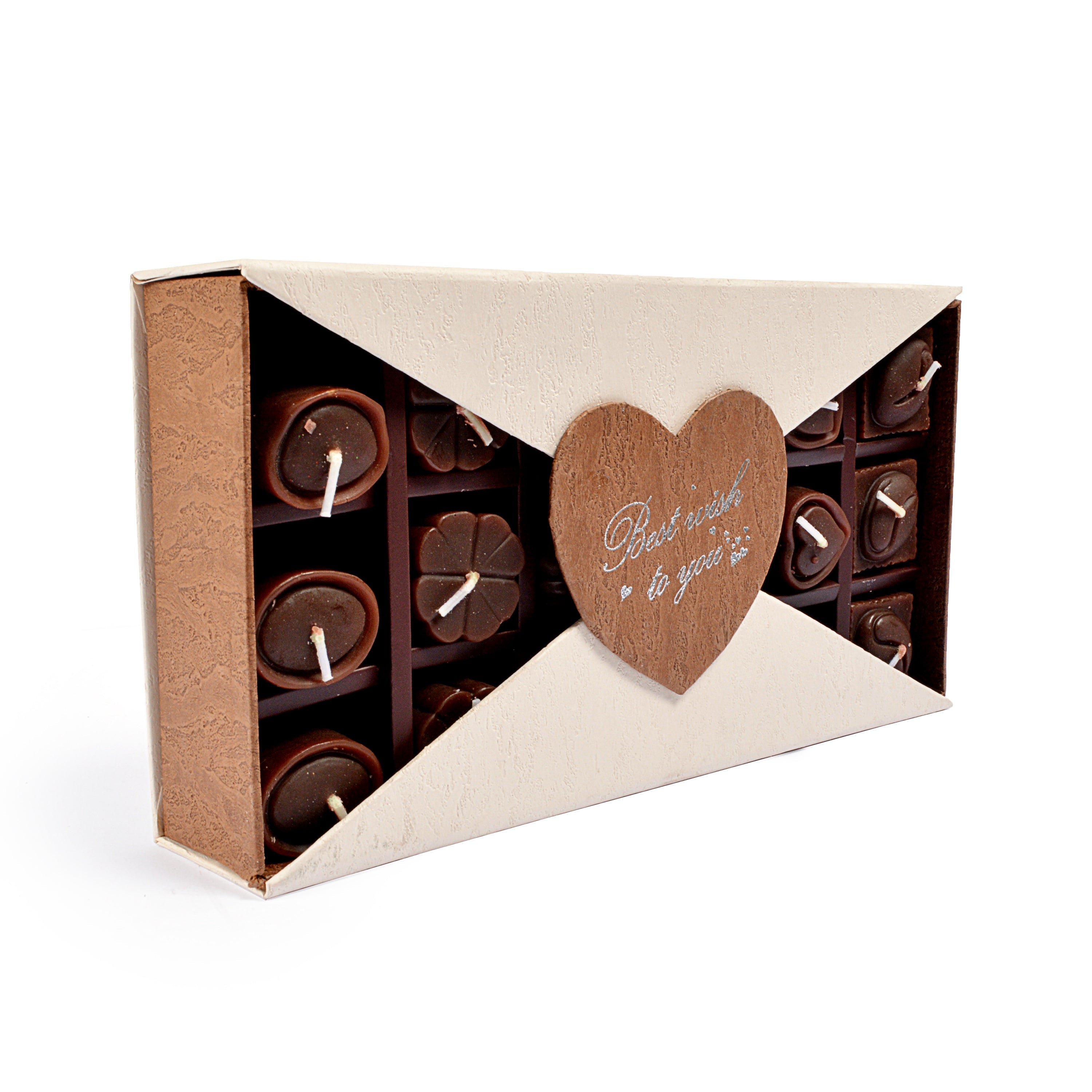 Chocolate Aromatic Scented Candle (Pack of 18)