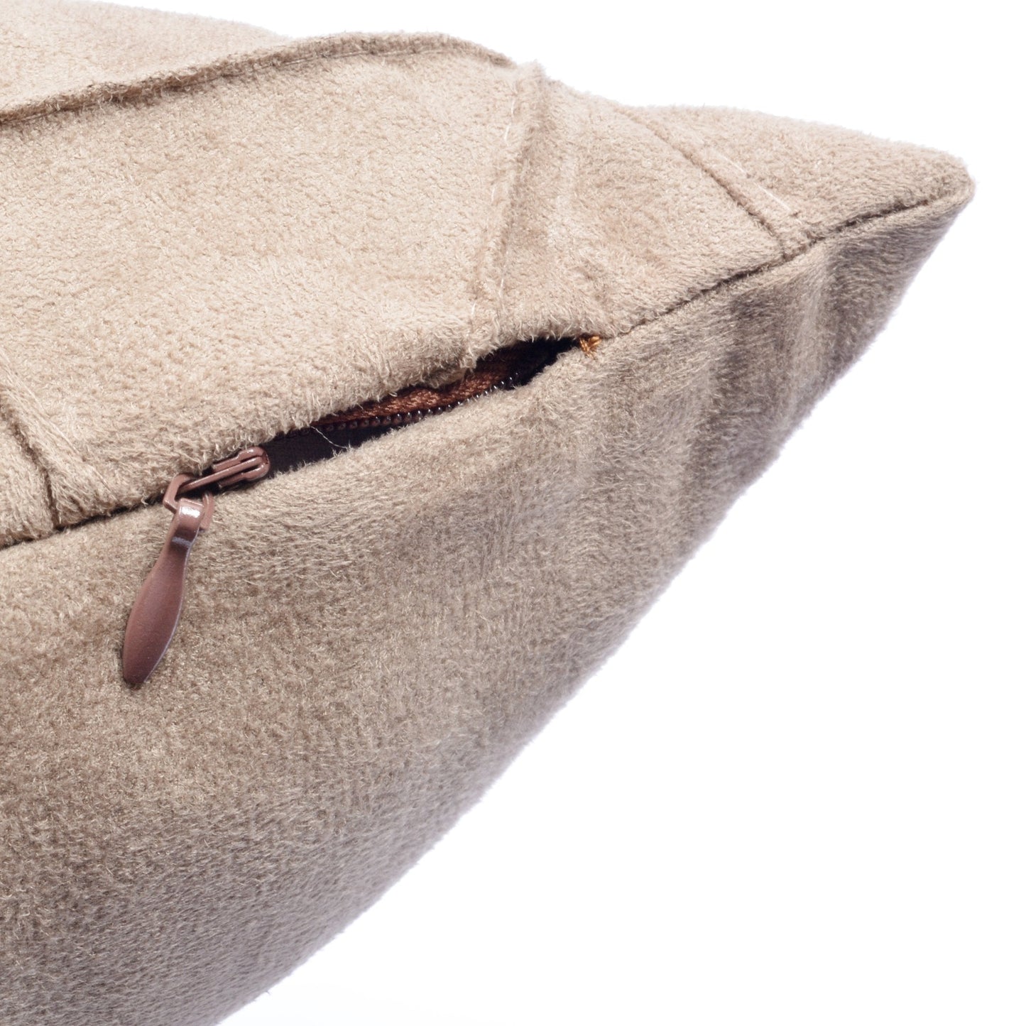 Triangle Design Red Style Cushion Cover