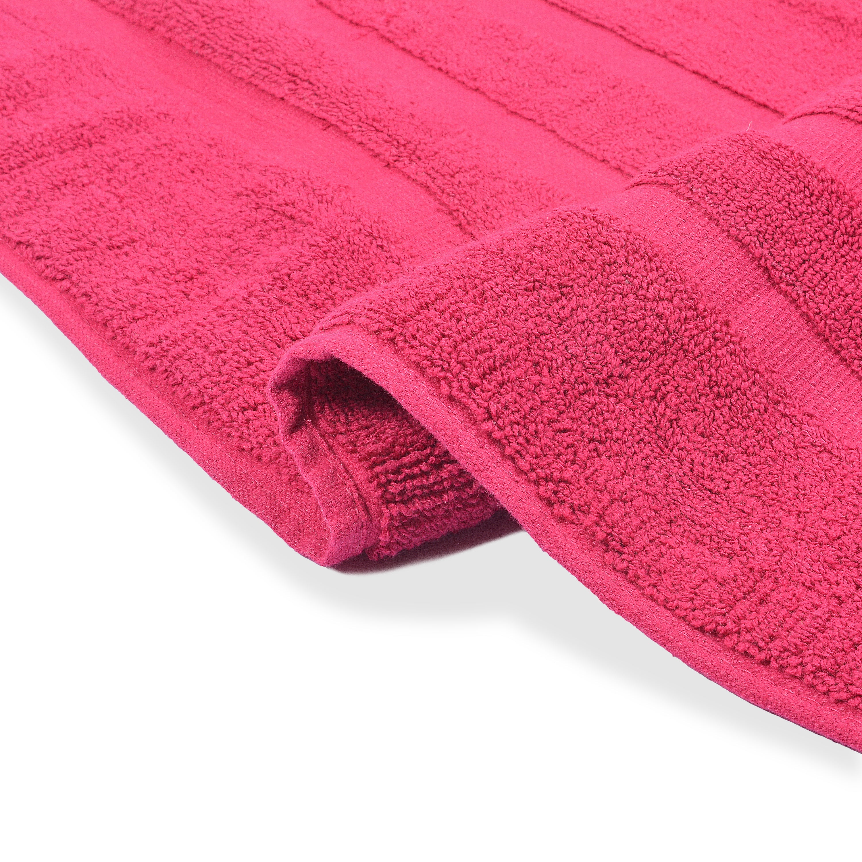 Cotton Bath Mat with Border