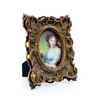 Royal Wooden Design Oval Photo Frame