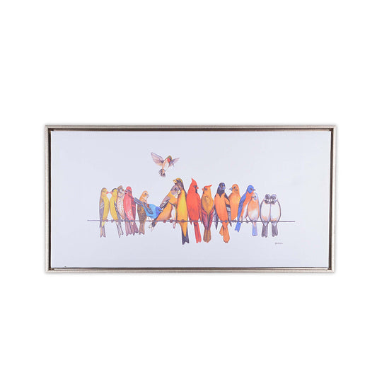 Decorative Colorful Birds Scenery