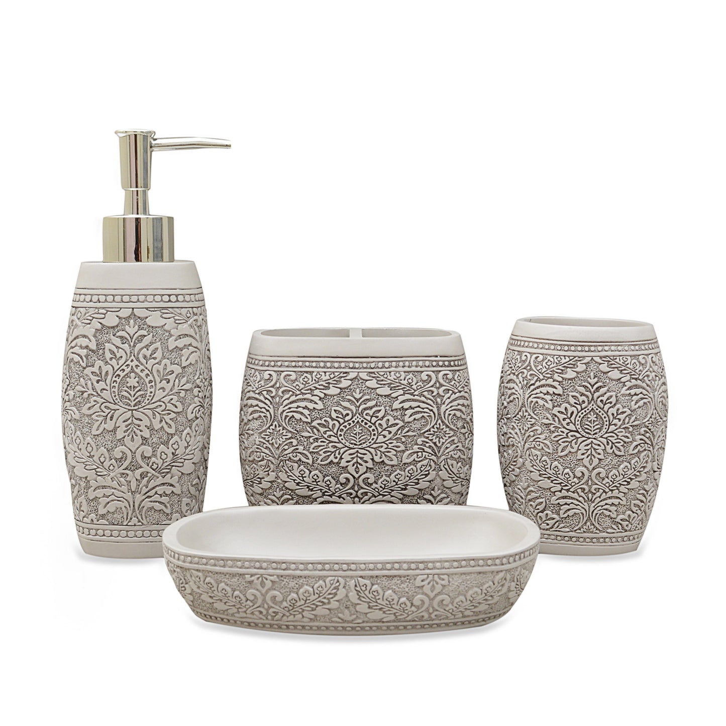 Art-Work Embossed Textured Bath Set