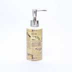 Abstract Typography Bathroom Set