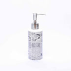 Abstract Typography Bathroom Set
