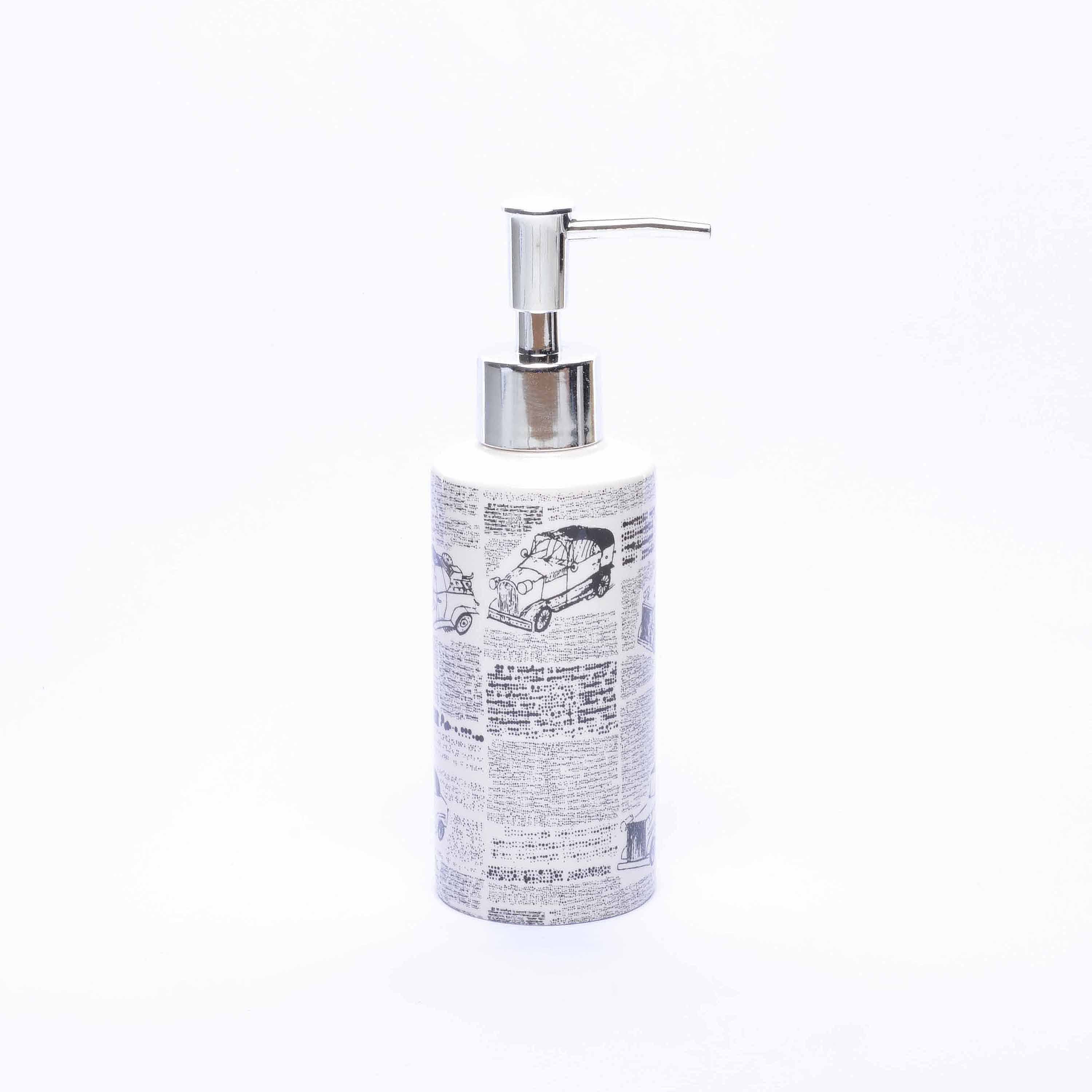 Abstract Typography Bathroom Set