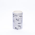 Abstract Typography Bathroom Set