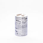 Abstract Typography Bathroom Set