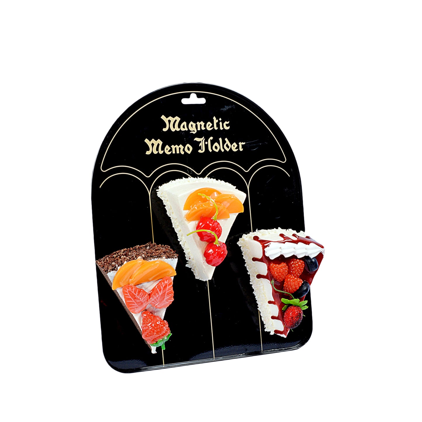Decorative Cake Slice Fridge Magnets (Set of 2)