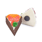 Decorative Cake Slice Fridge Magnets (Set of 2)