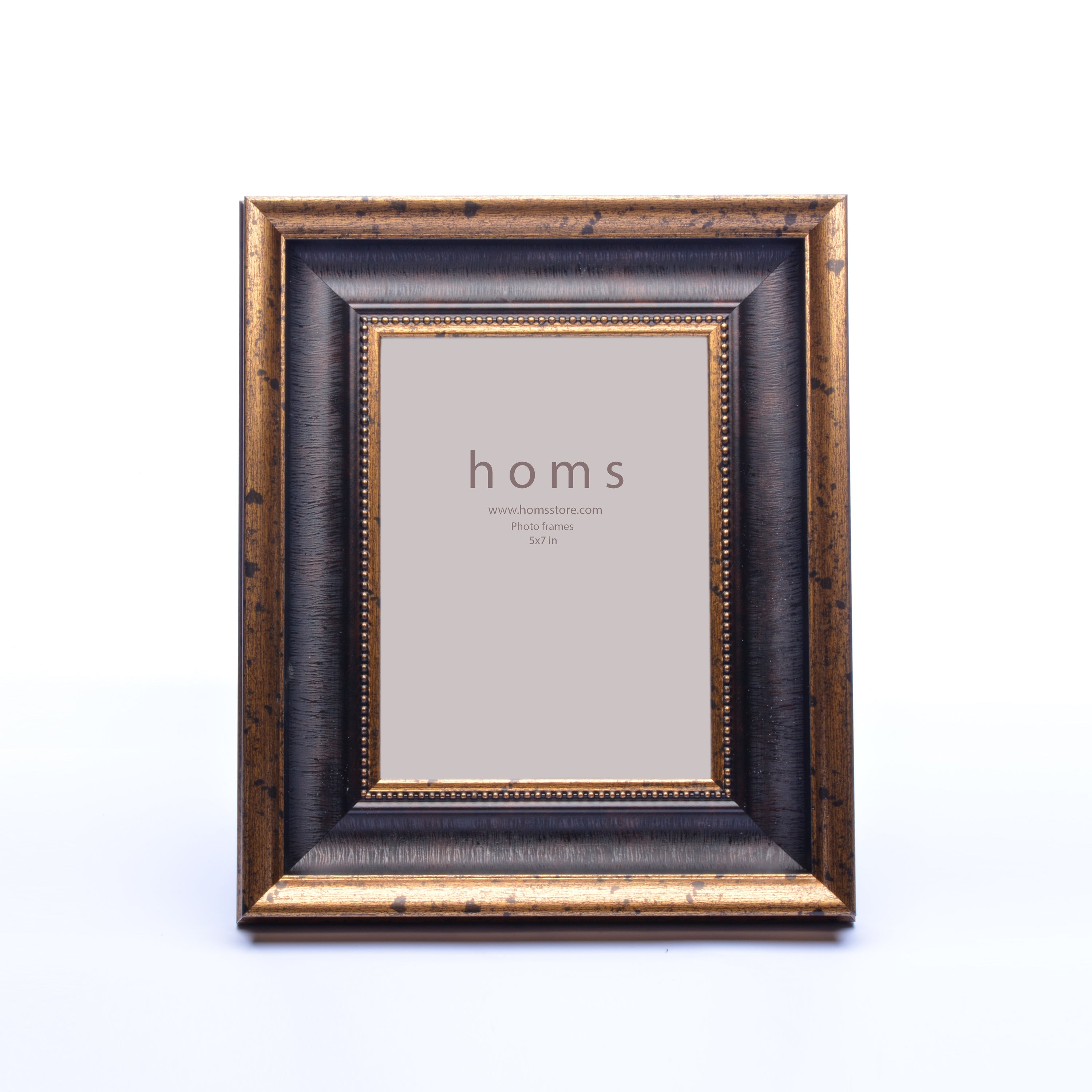 Antique Golden Textured Photo Frame