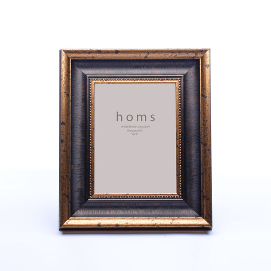 Antique Golden Textured Photo Frame