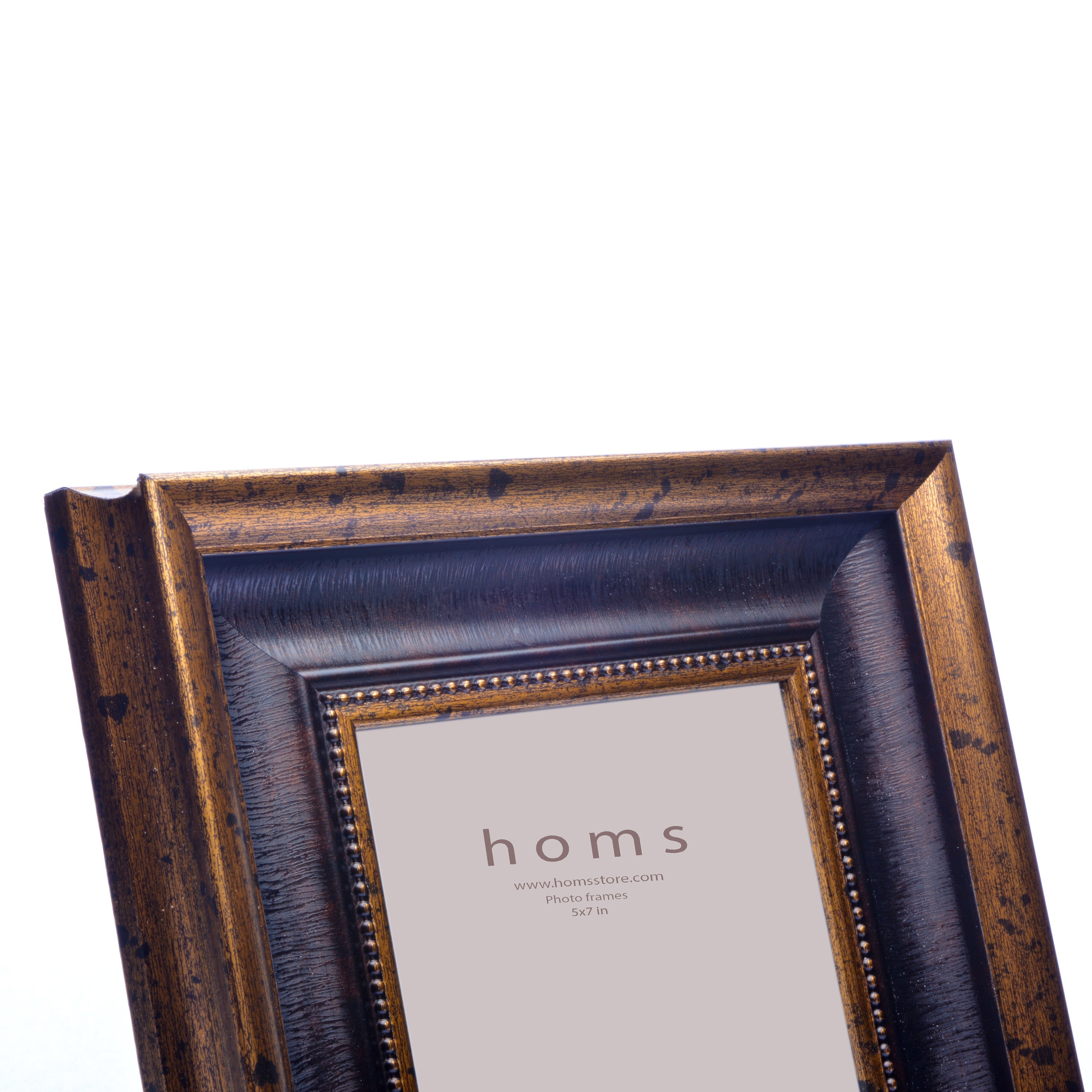 Antique Golden Textured Photo Frame