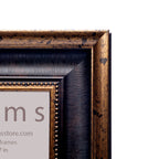 Antique Golden Textured Photo Frame