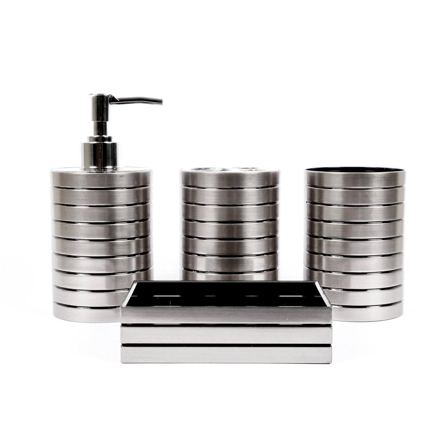 Silver Fashion Boutique Bath Set
