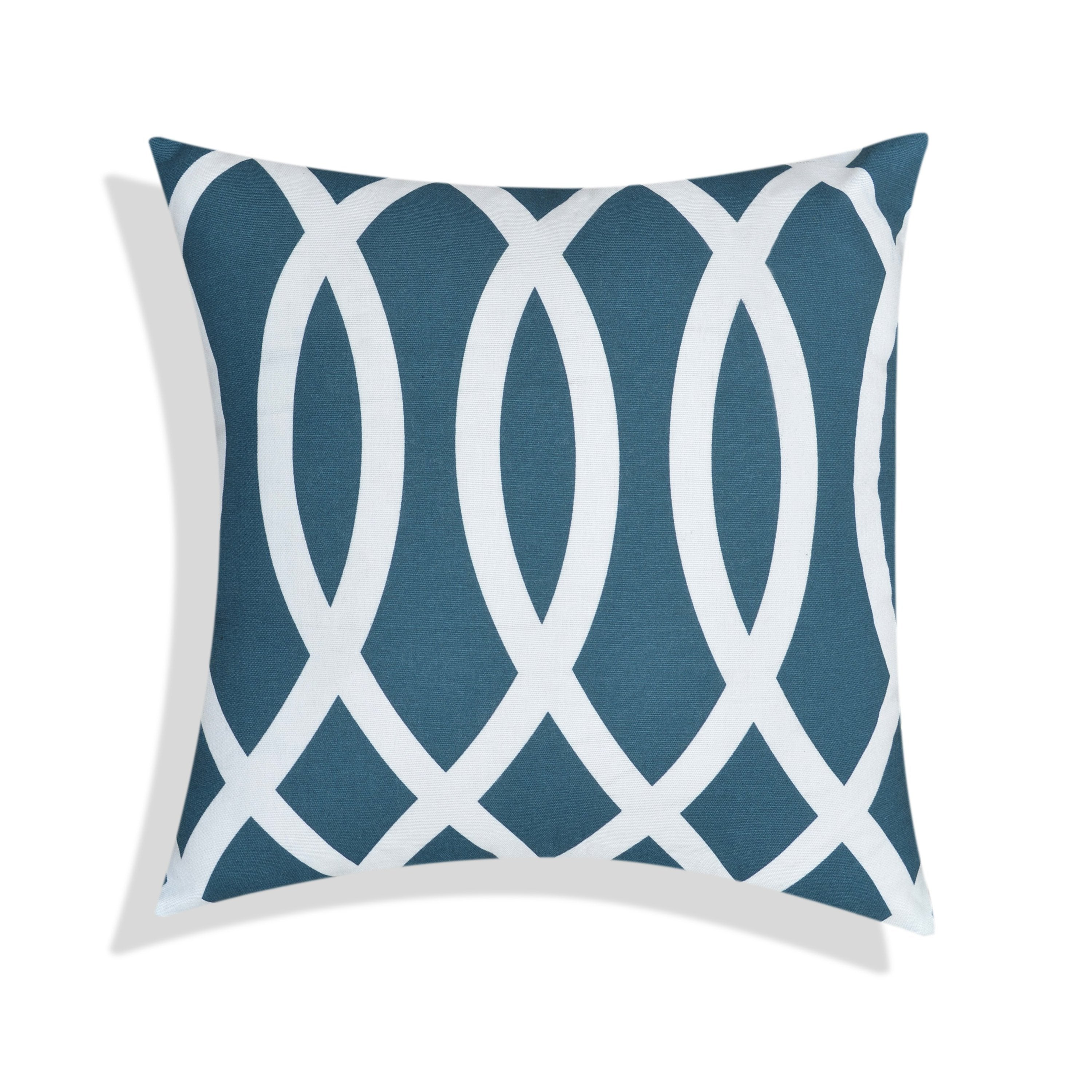 Wavy Green Cushion Cover