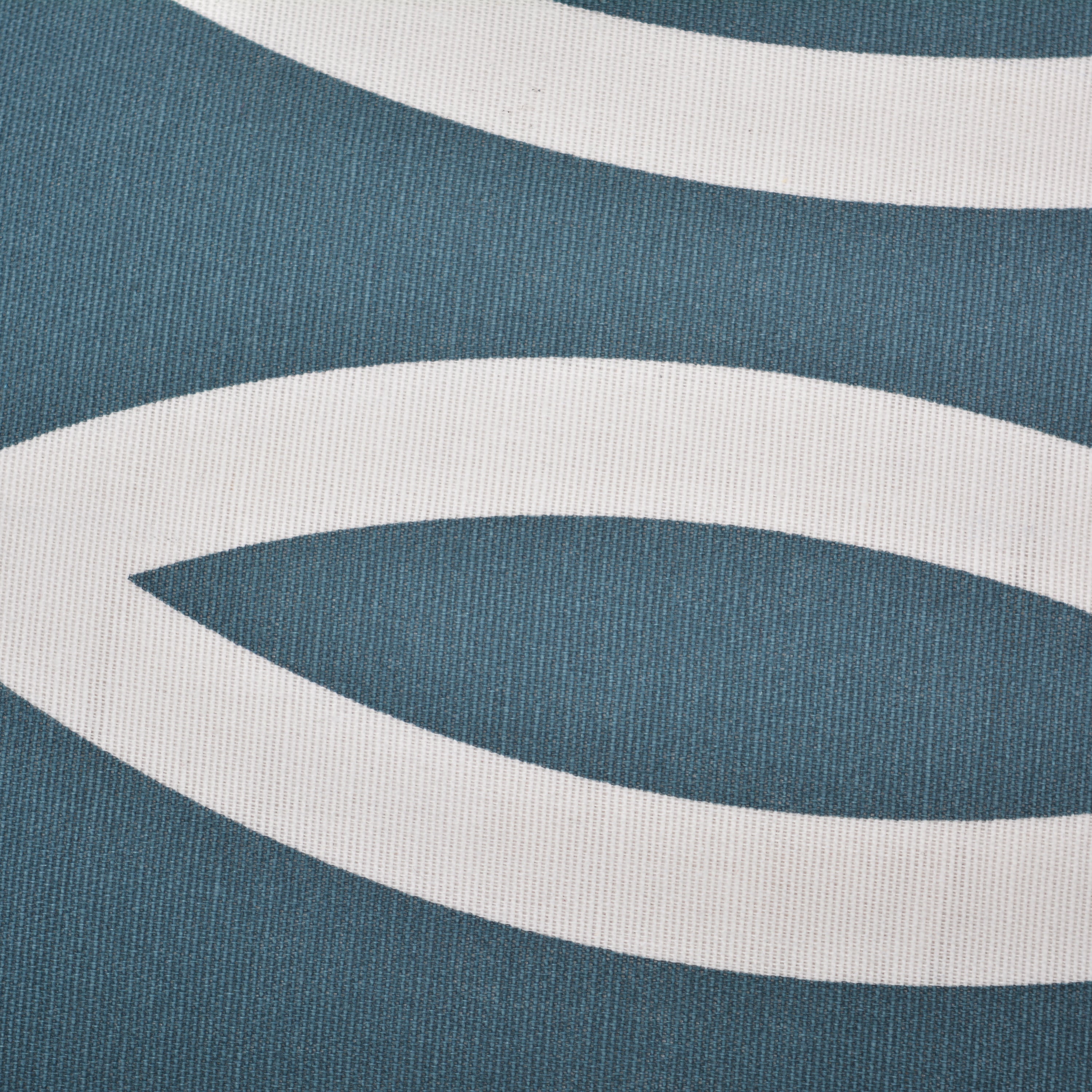 Wavy Green Cushion Cover