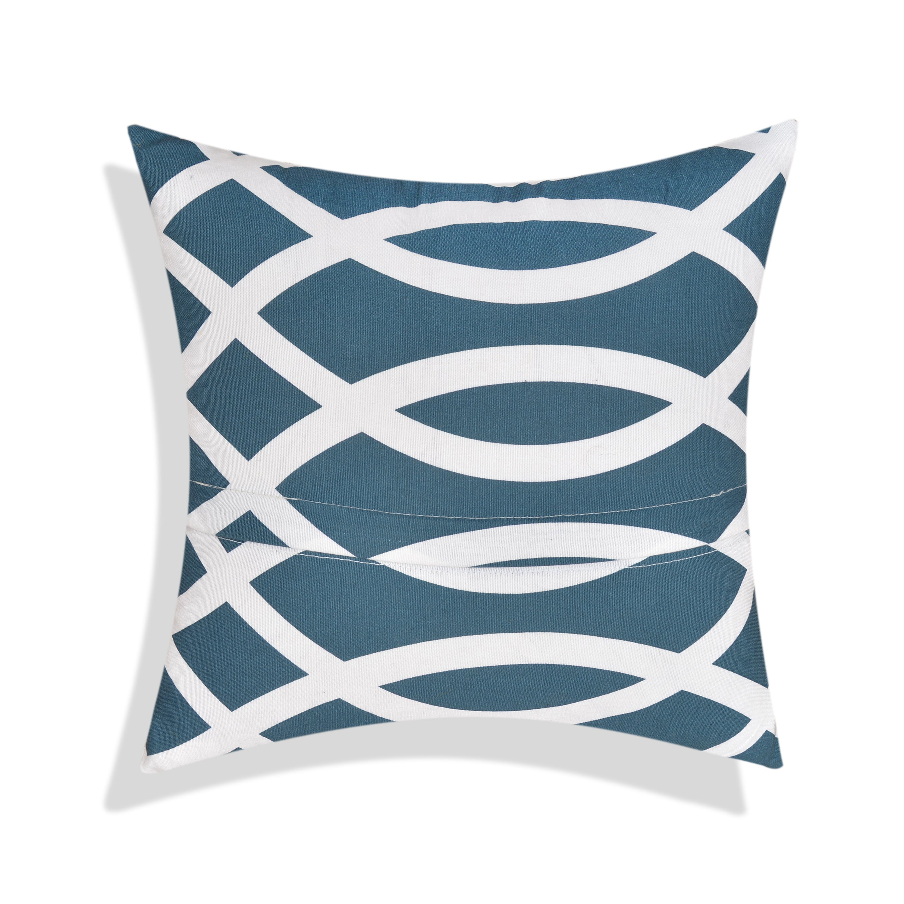 Wavy Green Cushion Cover