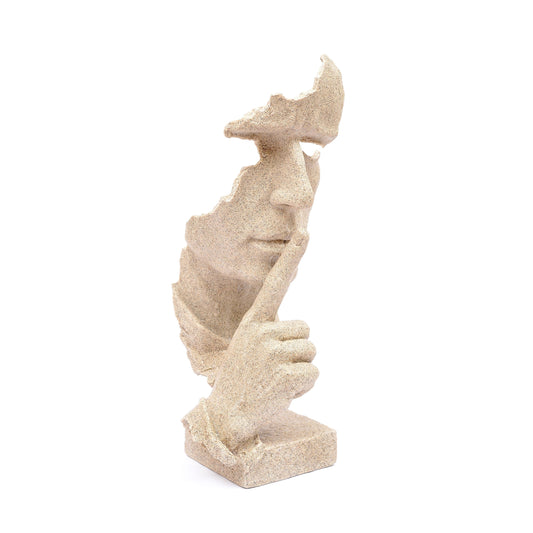 Be-Quite Face Sculpture