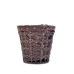 Braided Basket Fabric Lining with Tissue box
