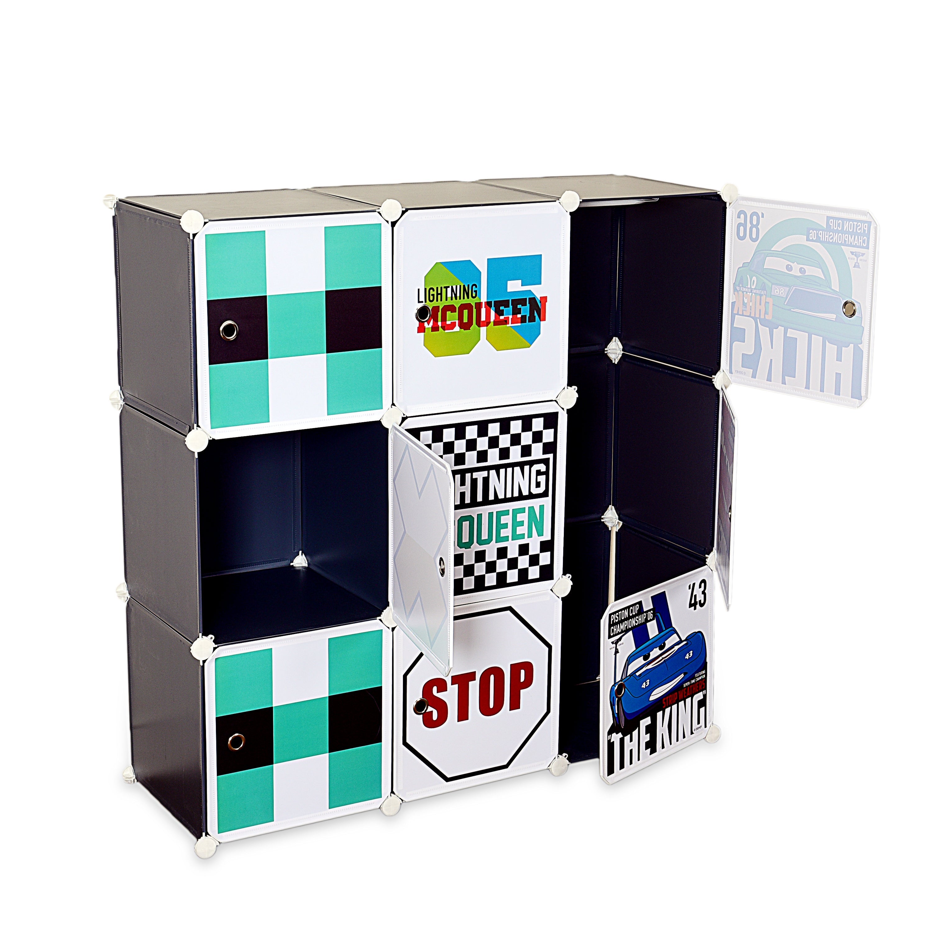 Decorative Mc Queen Design Multi Purpose Cube Storage