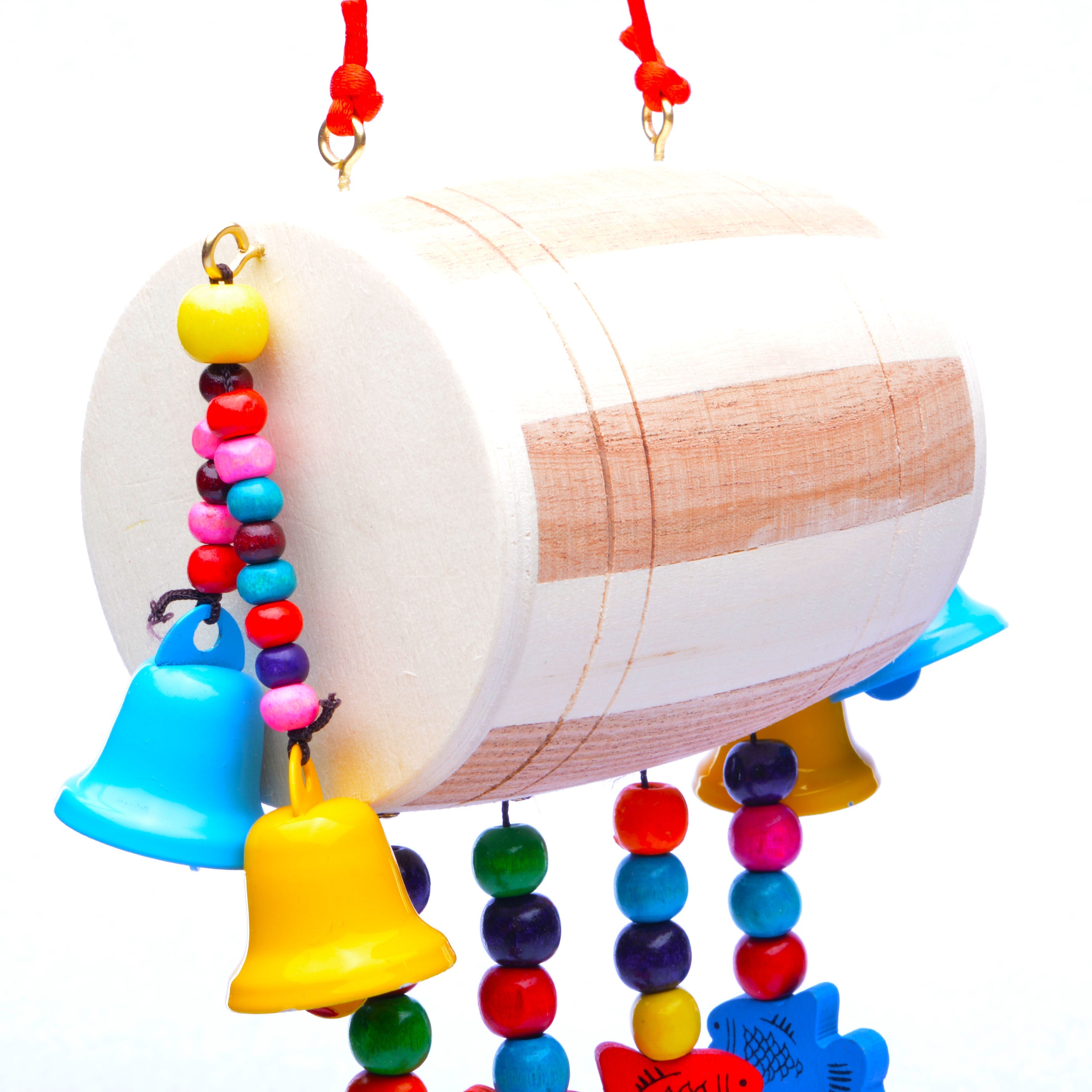 Wind Chimes with Decorative Drum