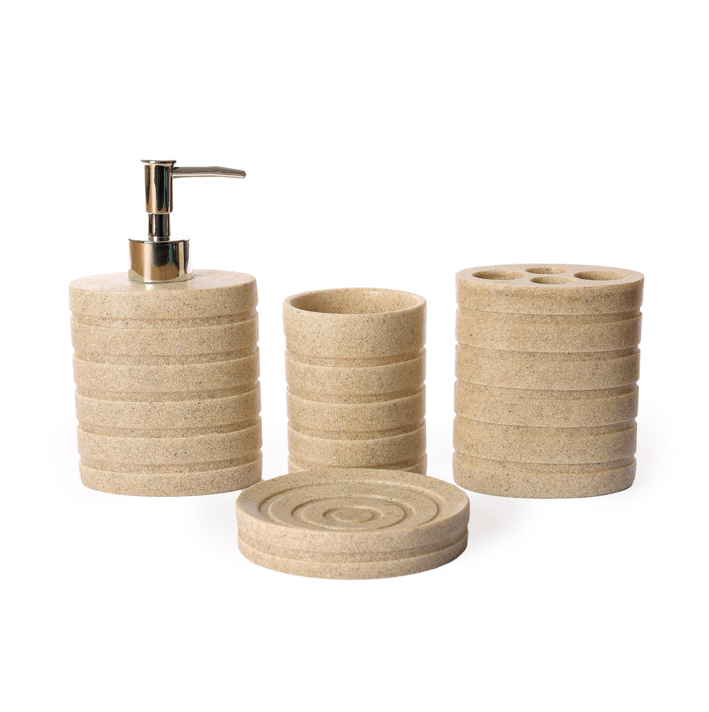 Victorian Texture Bath Set of 4
